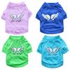 Summer Spring Dog T-Shirt Breathable Dog Clothes Chihuahua Small Dogs Puppy Printed Vest T-Shirt Cat Clothing Pet Apparel Clothes