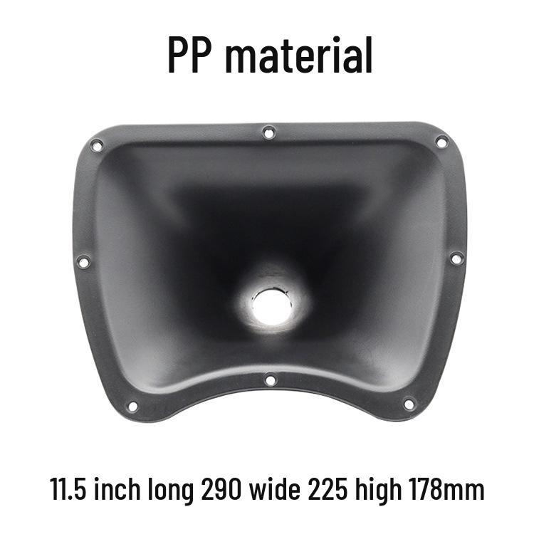 4-14 inch Speaker Tweeter Horn Driver Flat/Screw Mouth Plastic Horn