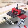 35mm Concealed Door Hinge Jig Accurate Locking Cabinet Hinge Jig Pocket Hole Jig Adjustable Quick Punch Cabinet Hardware Jig