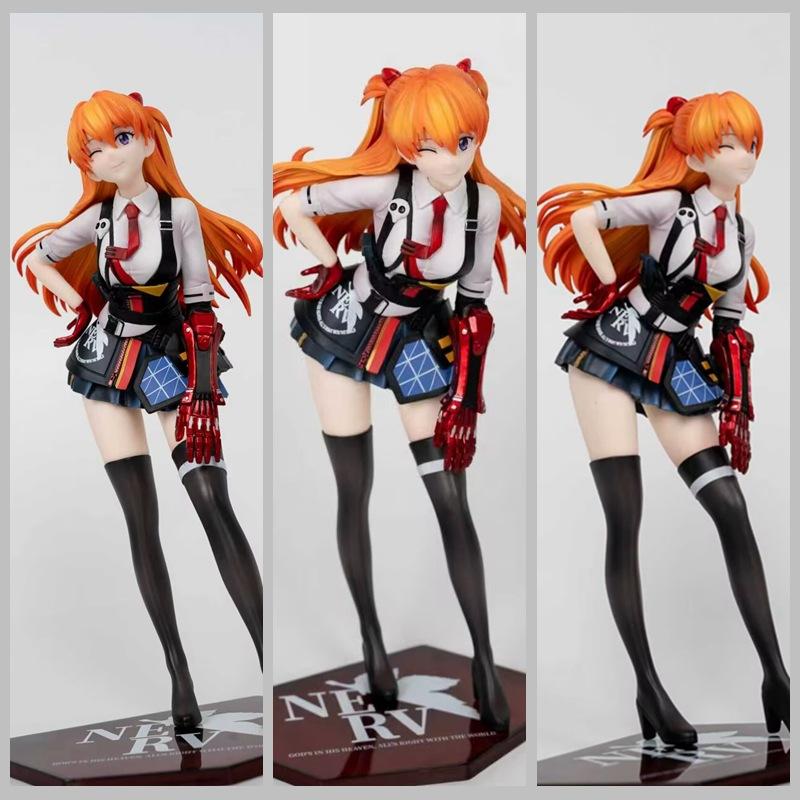 Theater Version, Robot, Mecha Asuka, Two-Dimensional Girl, Standing Position, Chassis Ornament Model, Boxed Figure.