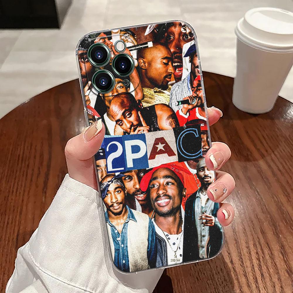 2 Pac Тупак Тупад Джада Рэпер Чехол Для Apple iPhone 17 16 15 14 13 12 11 Pro Max Plus 16E 17Air 17Pro Чехол Для Телефона Силиконовый Funda