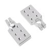 For SAE Top Post Clamp 6 Spot Flat Lug Battery Terminal Positive Negative For Northstar AGM35 AGM34 AGM34/78 AGM65 AGM24 AGM24F