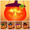 Glowing Pumpkin Lantern Reusable Halloween Ornament Halloween Light  Halloween Party Decorations