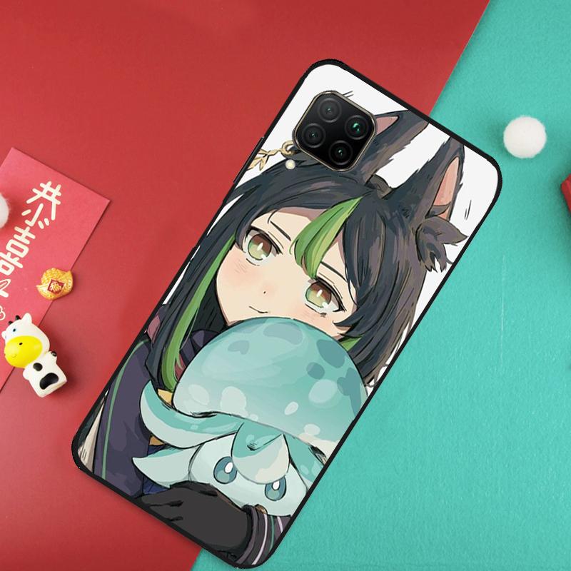 Чехол Genshin Impact Тигнари для Huawei Nova 9 10 SE 5T 11i 8i 7i 3i Y61 Y91 Y60 Y70 Y90 P20 P30 Pro P40 Lite