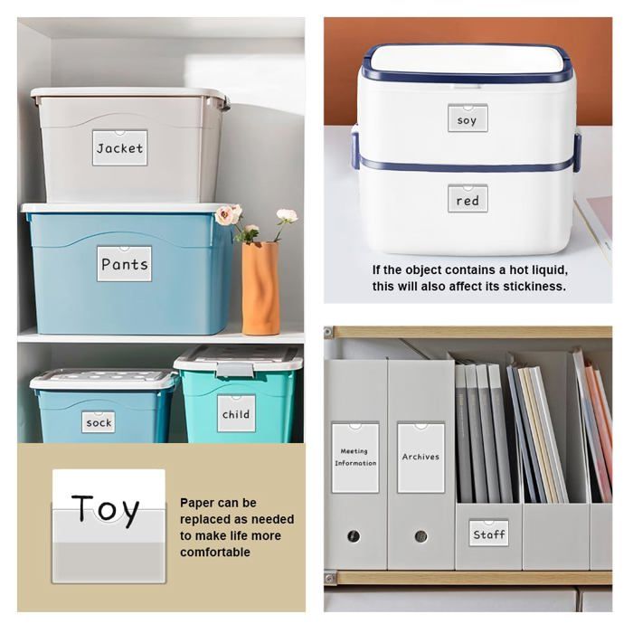 Porte-badge - hliws - zzsykd - pvc imperméable - transparent - multi-usages