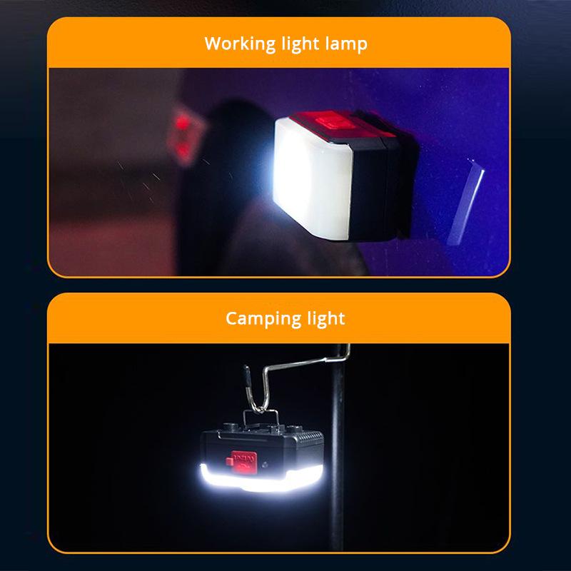 Outdoor LED Lighting Multifunctional Camping Light USB Rechargeable Treasure Work Light Headband Fishing Strong Light Headlamp