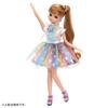 TAKARA TOMY Dress Rainbow Doll Pretend Play Toy for Ages 3 and Meets Toy Safety ST Mark One Size Fits All "Licca-chan LW-02 Shower" Dress-Up Up,