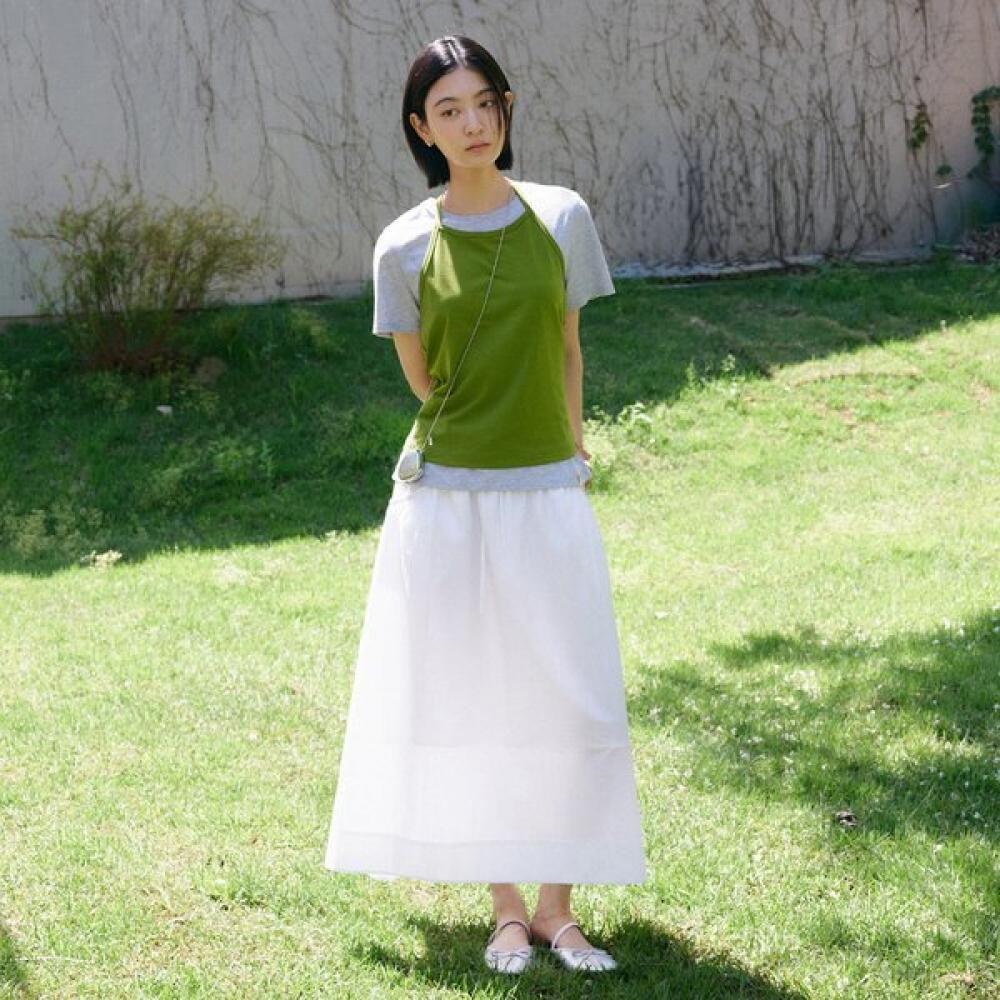 On On Shirring Volume Skirt New6ms609
