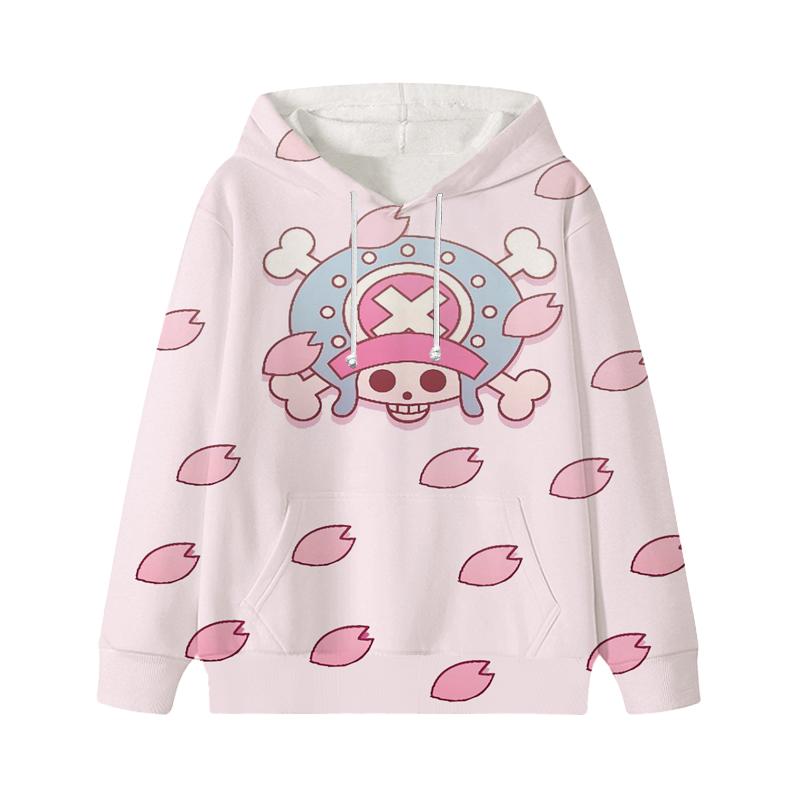 One Piece Luffy Wanted Детские толстовки с капюшоном Осень-Зима Детские бархатные пуловеры Повседневная одежда для детей Девочек и мальчиков Мультфильмы Kawaii Топы Толстовки