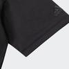 adidas Крутая хлопковая спортивная футболка с коротким рукавом для мужчин, черные JD5213