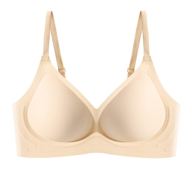 Anti-gravity jelly soft support anti-sagging lift bra gather and close secondary breasts comfortable non-marking underwear women's bra