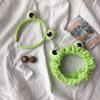 Funny Trendy Frog Hair Accessories Cute Hair Hoop Headwear Elastic Headband