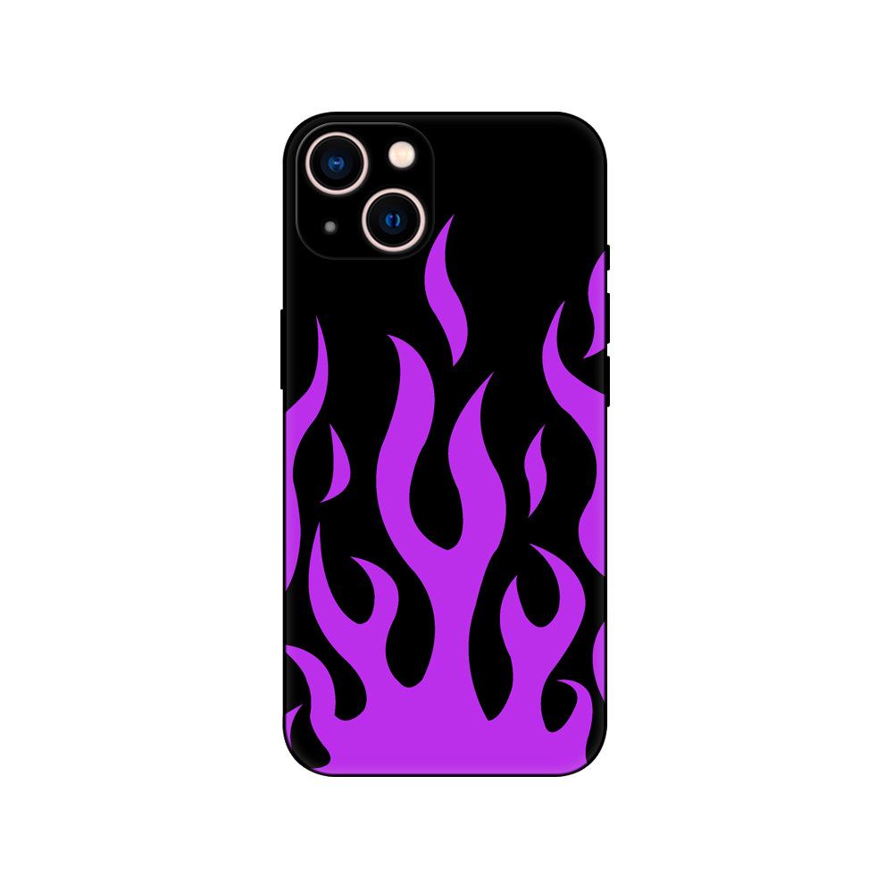 Чехол «Летнее пламя» для iPhone: Совместим с iPhone 14/13/12/11 Pro Max Mini.