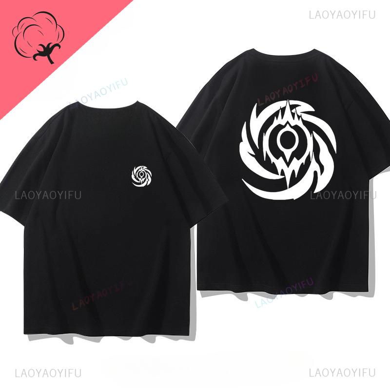 Honkai Star Rail Anime Shirt Kafka Themed Unisex Cotton Graphic Tshirts Otaku Gamer Fan Streetwear Apparel Camisa Clothes