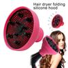 Universal Portable Travel Folding Silicone Hair Dryer Blower Hood Diffuser Hairdresser Tool Telescopic Dryer Hood Hair Drying