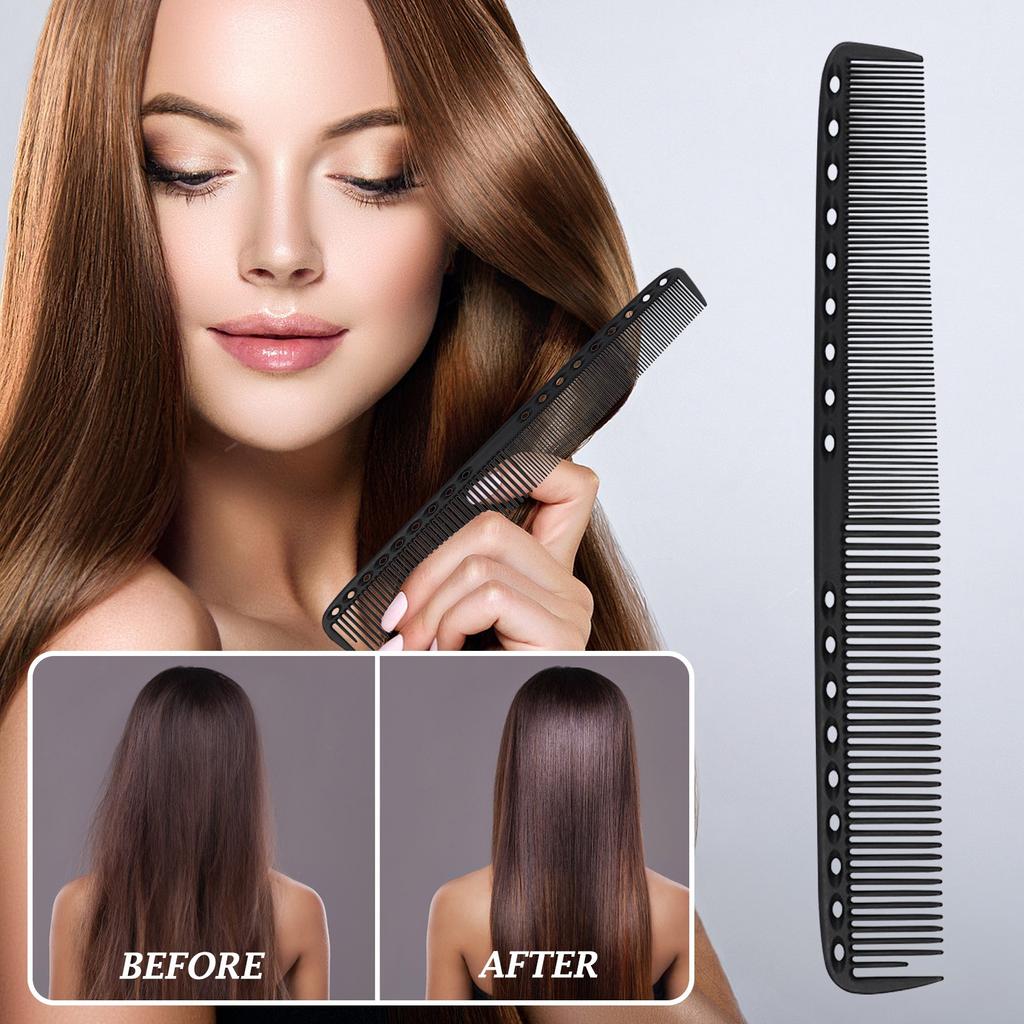 Тонкая расческа для стрижки, парикмахер, расческа для стрижки волос, парикмахерская, ультратонкая расческа для волос