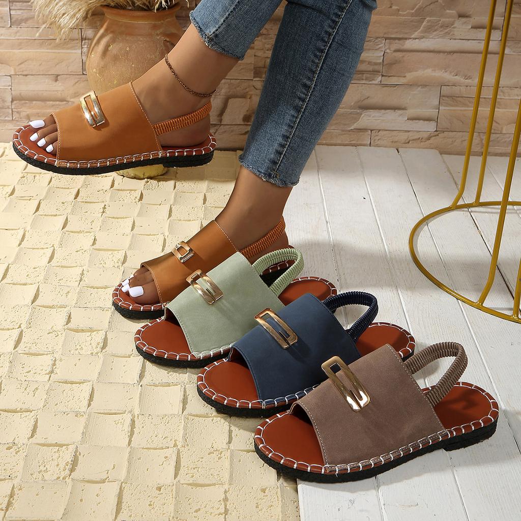 Fashion Women Sandals Casual Beach Holiday Luxury Sandals Summer Fashion Outdoor Flat Shoes Women Open Toe Platform Shoes for Women