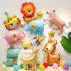 Baby Birthday & Back-to-School Cartoon Animal Balloons for Kids' Party - Giraffe & Elephant Theme