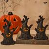 Decorative Items: Funny Pumpkin Night Light Small Figurine Terrifying GhostBedroom Scene Arrangement Light
