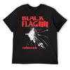 Black Flag - Поврежденный, Поврежденная футболка Black Flag простая на заказ мужская одежда дешевые вещи Мужские футболки