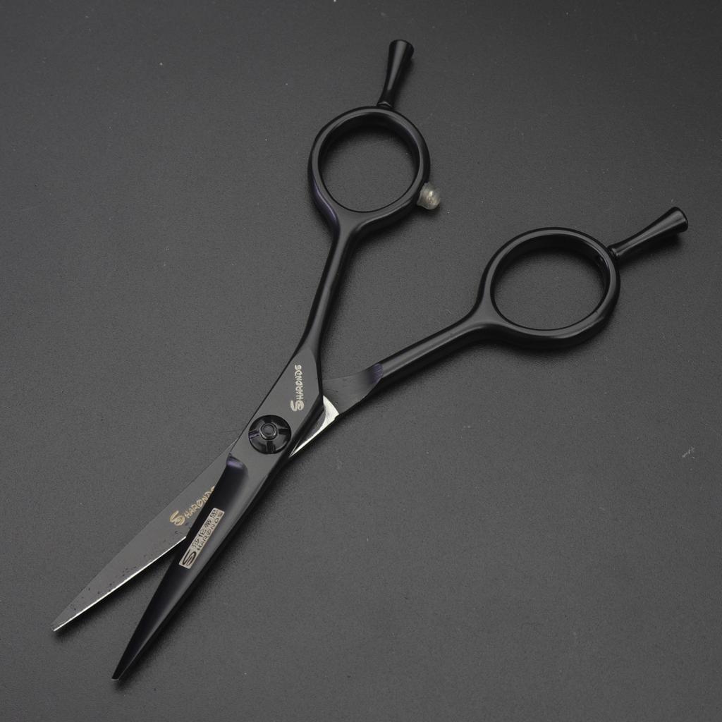 4.5 Inch Hair Cutting Scissors Steel Professional Barber Hairdressing Scissors Home Quality Shears