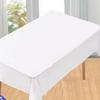 Одноразовая прямоугольная пластиковая скатерть
