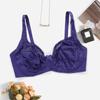 Fashion Large Size Underwear Women's Sexy Lace Gathering Bra Big Bra Explosive