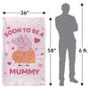 Peppa Pig Soon To Be Mummy Pig Blanket