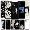 Чехол для телефона Cover для Xiaomi Mi 17 15 14 13 12 11 Ultra 15T 14T 13T 12T 11T Pro Lite 5G Мягкий ТПУ Capas Мультяшный Кот Fundas Capas