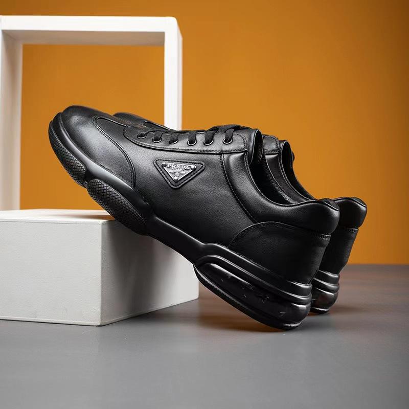 Модные, элегантные, удобные, уличные, с круглым носком, мужские туфли для ходьбы, весна-осень, мягкая кожа, повседневная, деловая, мужская обувь