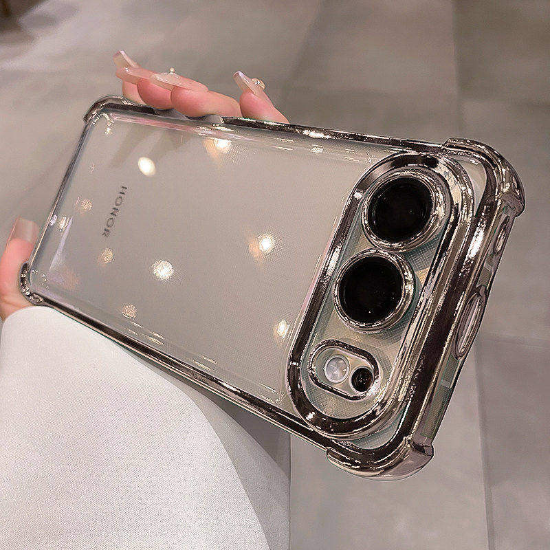 Настоящая противоударная чехол для мобильного телефона Honor 600 600pro новый 300 прозрачный airbag 500por объектив всесторонний 50