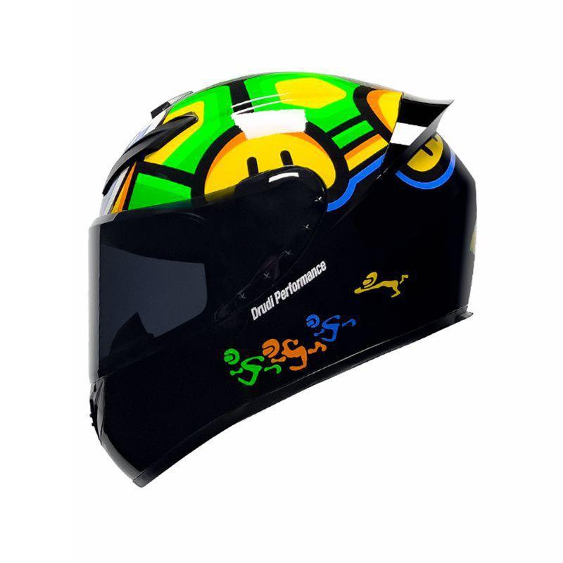 Full Face Motorcycle Helmet Men Women ABS Safety All Season Riding Scooter Electric Bike
