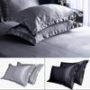 2PCS 100% Mulberry Silk Pillowcase Real Silk Pillowcase Pure Natural Silk Pillowcase Standard Queen King Size Pillow Case