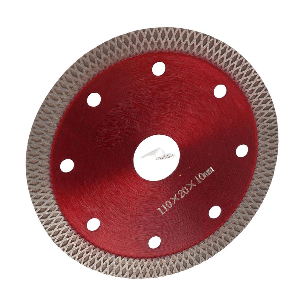 110mm Cutting Disc, Ceramic Vitreous Brick Saw Blade Wheel, Microcrystalline Stone Cutting with High Efficiency and Service Life,