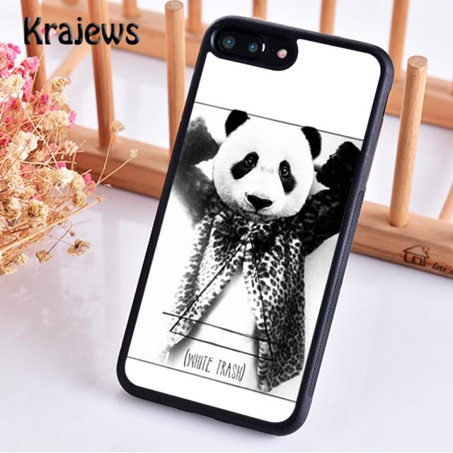 Krajews Cute keep calm and be a pandicorn panda Phone Case For iPhone 17 Air 16 15 14 plus 11 12 13 pro max coque Fundas