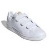 adidas Stan Smith Кроссовки унисекс цвета белого золота с эффектом металлик Cloud-White FX5508