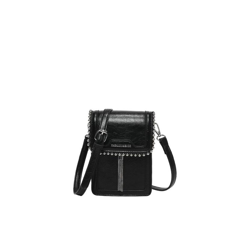 Сумка Sense женская 2024 новый нишевый дизайн модная сумка-мессенджер интернет знаменитости повседневная простая сумка для мобильного телефона