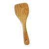 Heat-Resistant Solid Wood Cooking Spatula with Long Handle - Non-stick