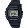 Стандартные цифровые часы W-218H-1AV мужские черные с коробкой Casio
