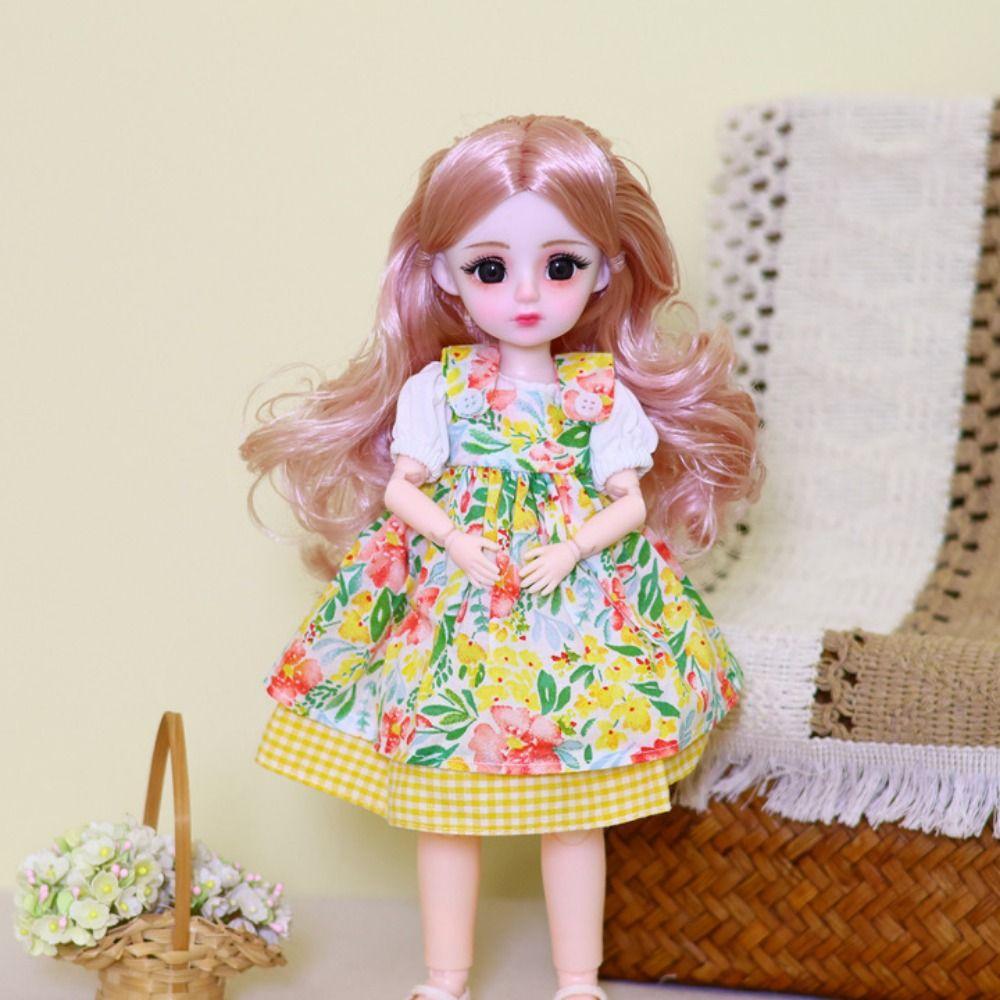 1/6 SD 30 см Bjd кукла с одеждой Привлекательные глаза Принцесса макияж Шарнирная кукла Малыш