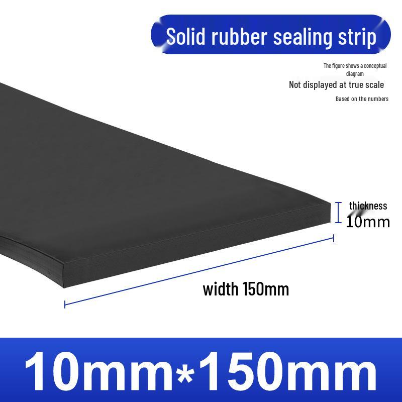 Nitrile Rubber Strip: Oil & Pressure-Resistant Shock Absorbing Glass Pad for Sealing & Joint Support
