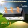 4-Pack Solar Fence Lights, 9-Mode RGB & Warm/Cool White, IP68 Waterproof, Outdoor Patio Yard Pool Wall Light