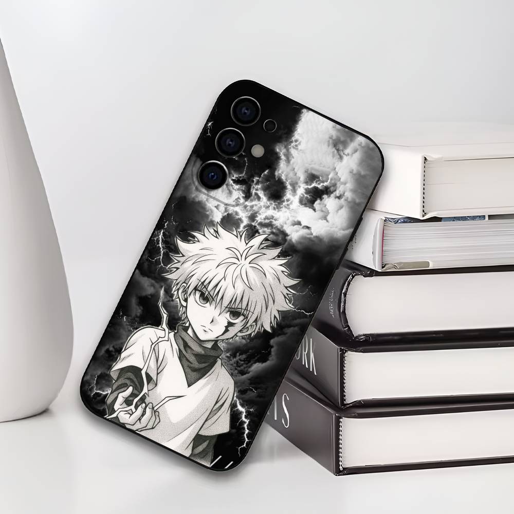 K-Killua Zoldyck H-Hunter X Hunter Phone Case For Samsung S25,S24,S21,S22,S23,S30,Ultra,S20,Plus,Fe,Lite,Soft Black Cover