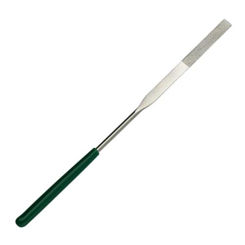 Easton Diamond File, Ultra-Thin, Flat, Total Length: 140mm, Diamond Length: 30mm, #400