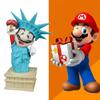 Фигурка Super Mario Bros Аня Форджер из ПВХ с дизайном в стиле аниме для украшения рабочего стола и коллекционирования