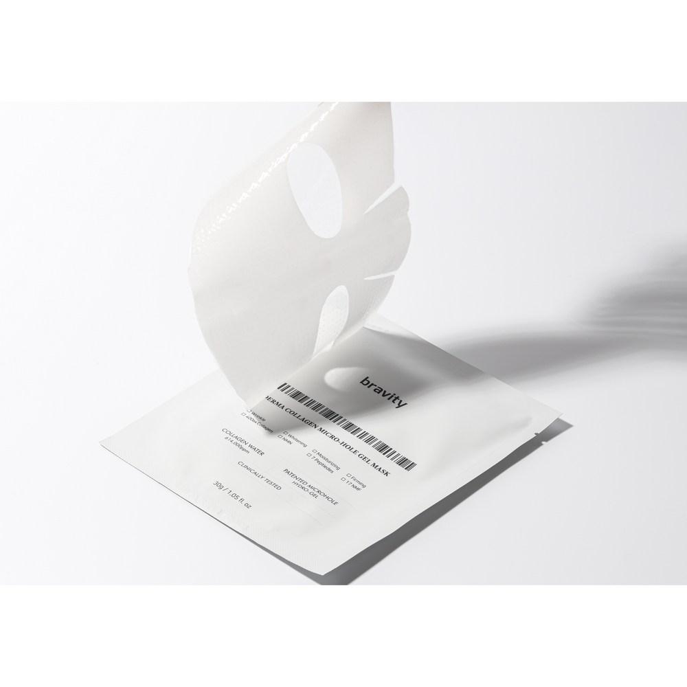 Bravity Derma Collagen Microhole Gel Mask (4 Sheets)