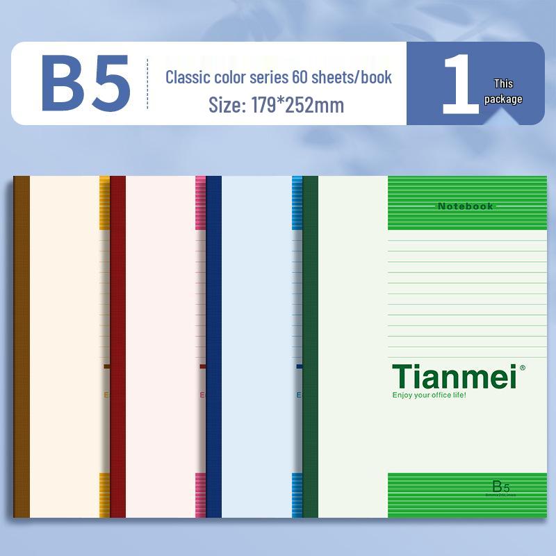 Тетрадь А4 с мягкой обложкой, Тетрадь для домашних заданий B5, Офисная тетрадь A5 - Идеально для студентов и офиса