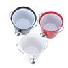 Ice Bucket with Scoop and Lid Metal Drink Coolers Wine Bucket Chiller Beverage Tub for Parities, Camping, Outdoor Bar