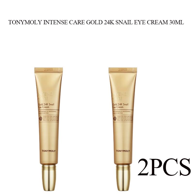 Tonymoly Intense Care Gold 24K Крем для глаз с улиткой 30 мл