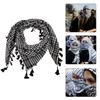 Multiuse Arafat Hijab Scarf Jacquard Shawl Scarf Adult Desert Arab Shemagh Headscarf Arabian Dubai Saudi Head Covering